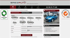 Desktop Screenshot of breizauto.com