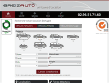 Tablet Screenshot of breizauto.com